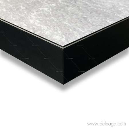 Cadre affleurant alu noir t