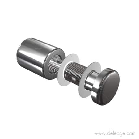 Attache murale percée à vis 18mm 22mm