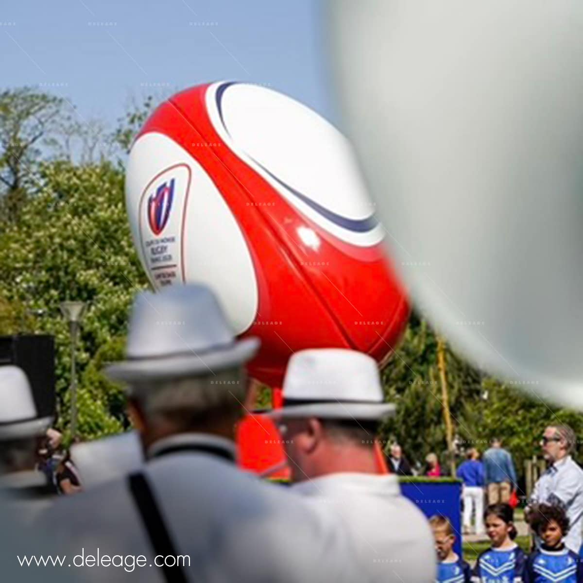 Reproduction du ballon de rugby 2023