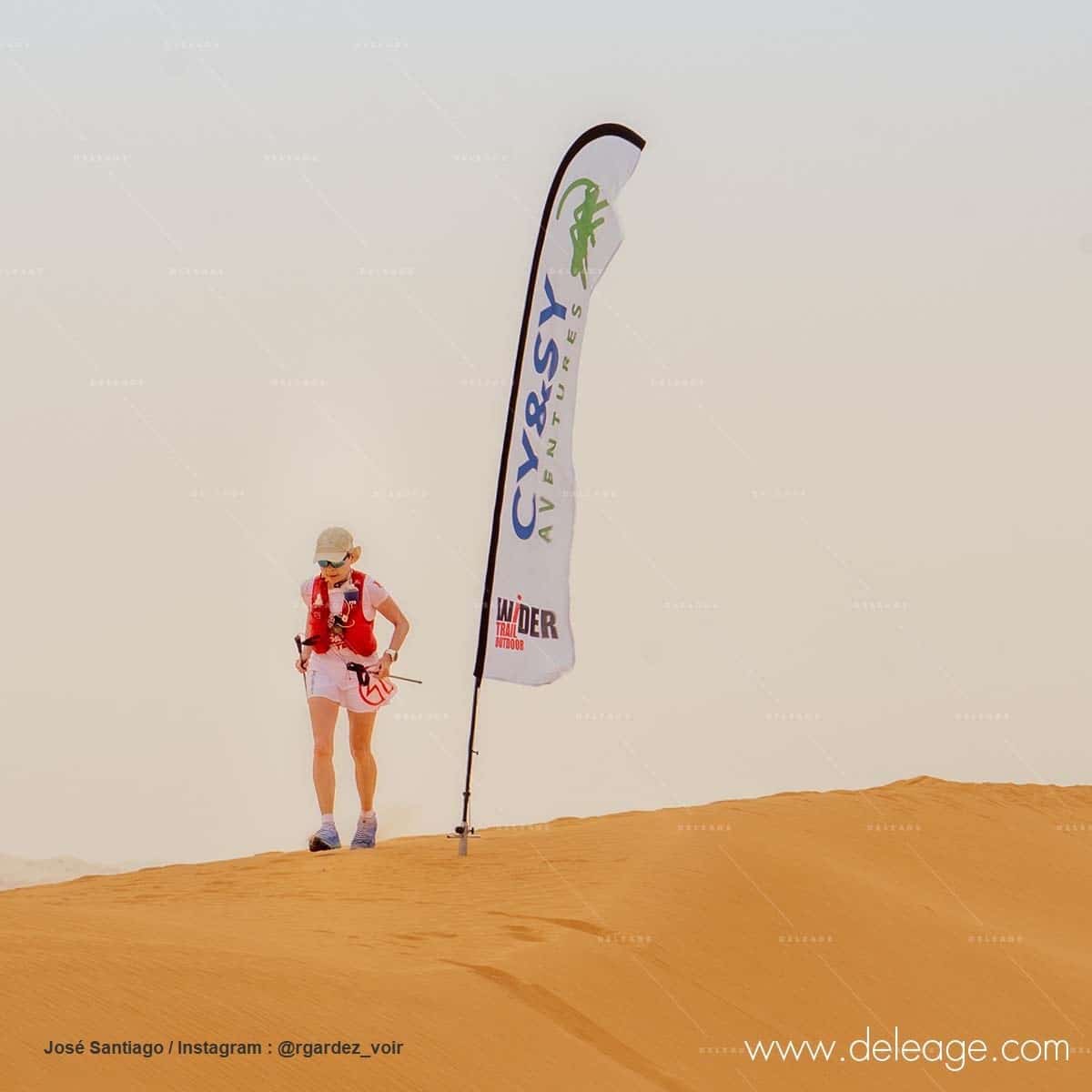 Beach flag Ultra trail