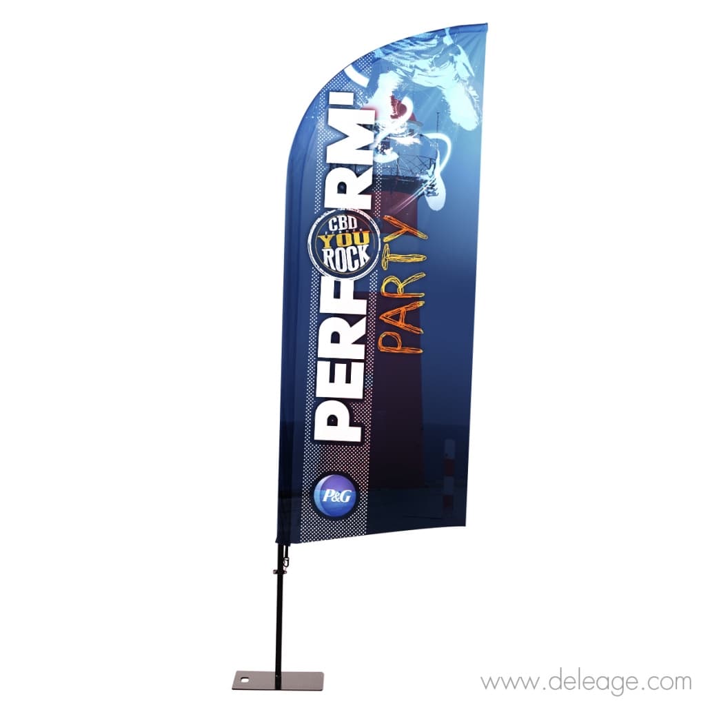 Beach flag - Oriflamme - Flamme publicitaire