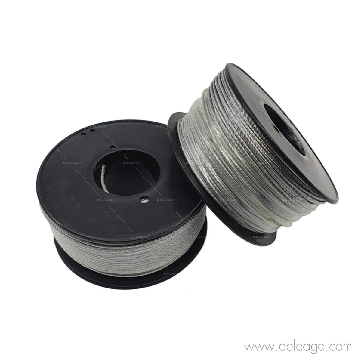 Bobine De 50 M De Câble Acier Galvanisé 1,5 Mm. Charge De