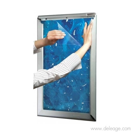 Cadre clic — Cadre d'affichage CLIC CLAC aluminium (vue 5)