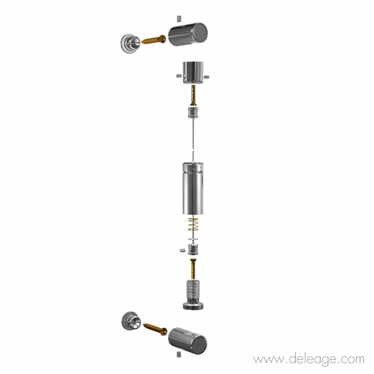 kit câble de fixation MUR/MUR Ø 1,5 mm - Store Deléage
