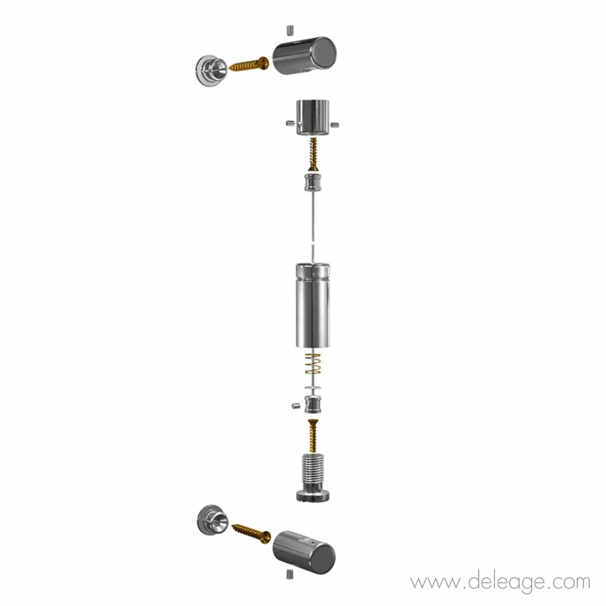 sourcing map Câble Attache Base Selle Type Montage Fil