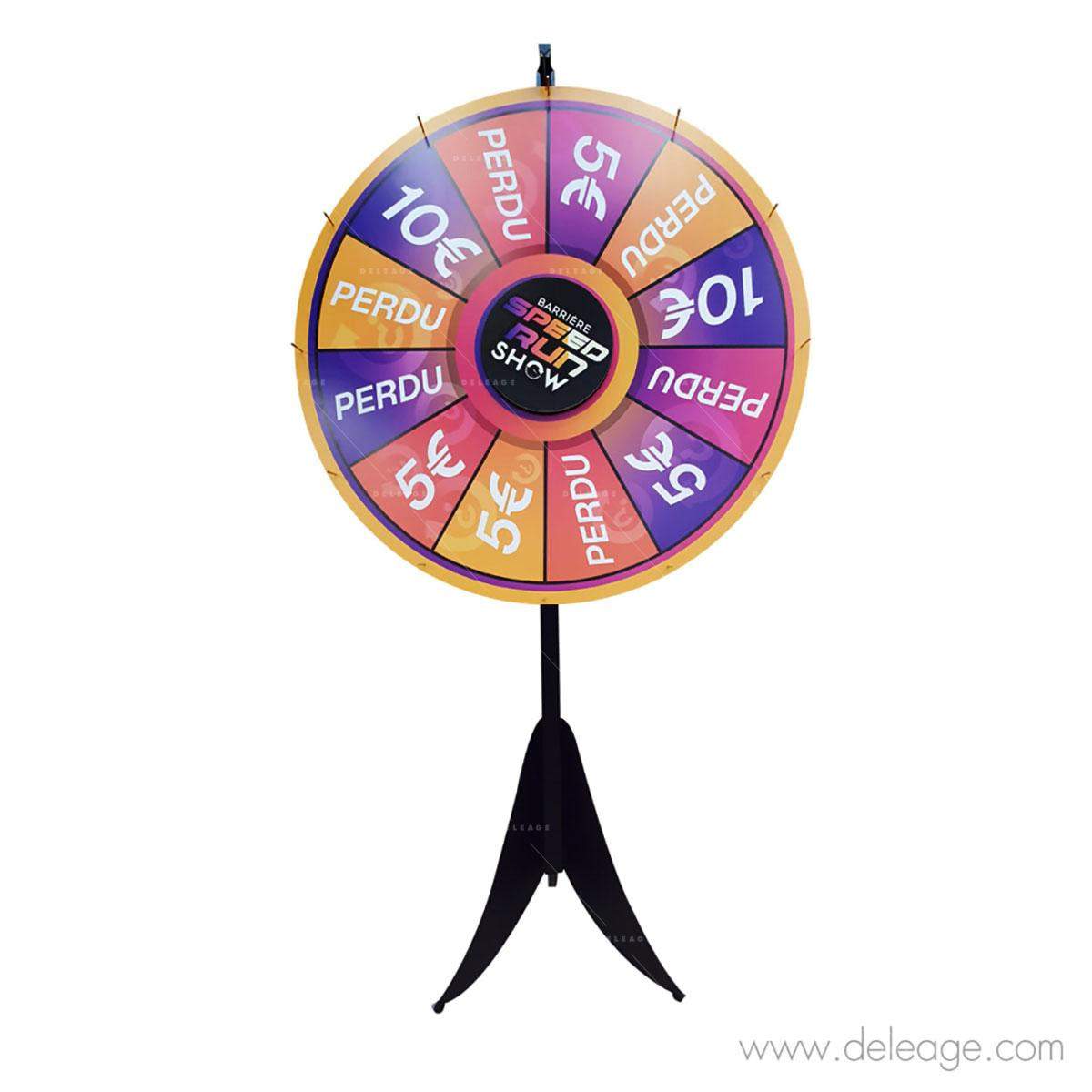 roue de la fortune, roulette porte-bonheur, événements