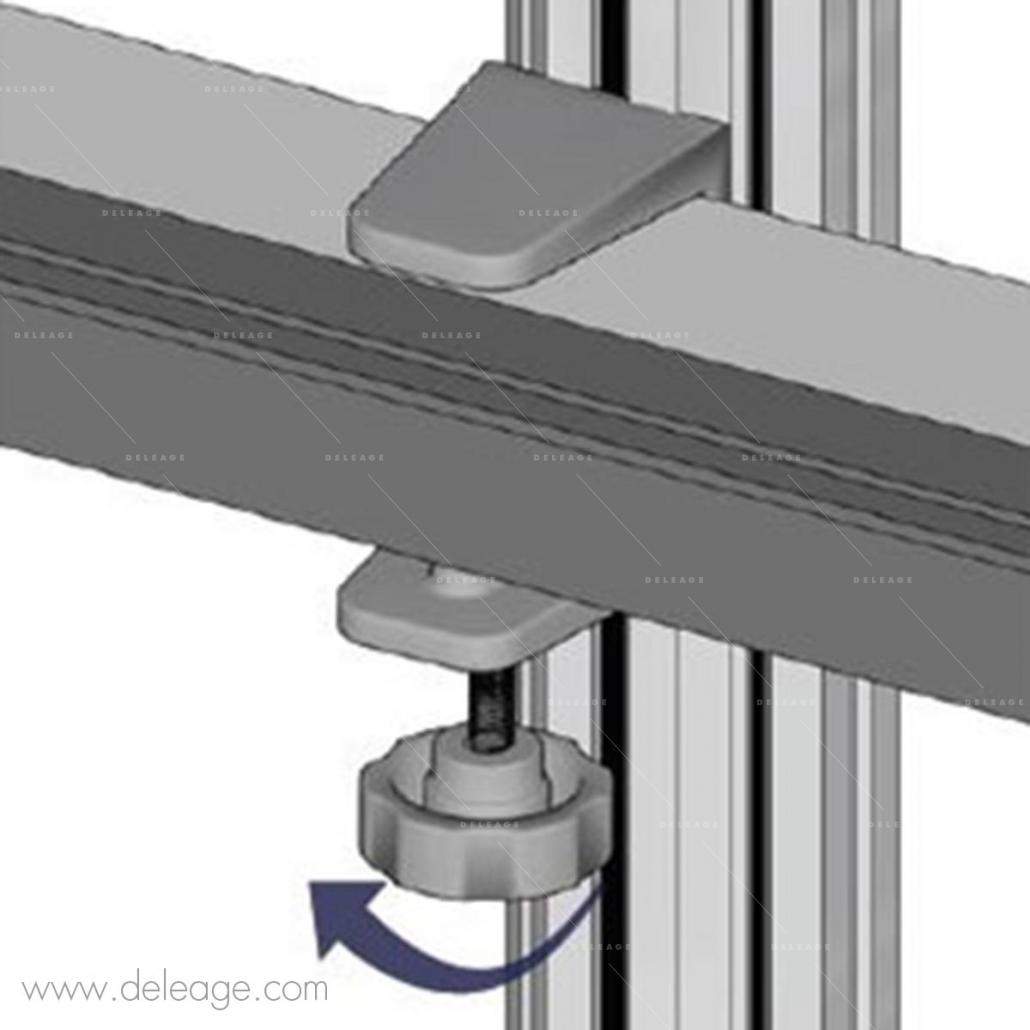 Habillage cloison stand CADRE T3 tissu tendu Store Del age Habillage cloison stand CADRE T3 tissu tendu Store Del age