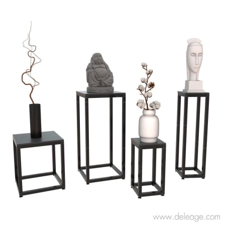 Stèle présentoir — Socle de présentation T3 DESIGN Podium colonne (vue 5)
