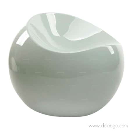Pouf glossy ball — Location BANQUETTE CANAPE SOLID