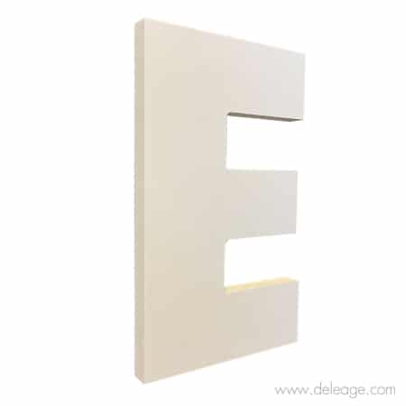 Lettre pvc19mm détourée