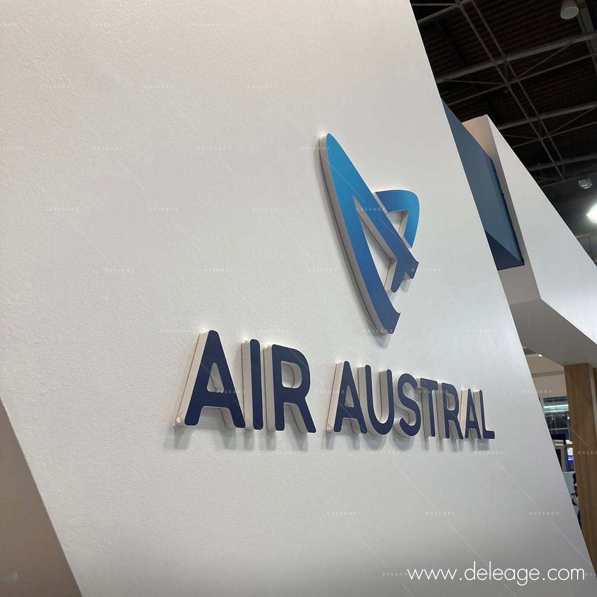 Logo Air Austral en relief