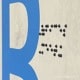 Impression en relief écriture braille