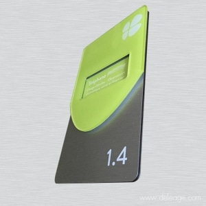 Plaque nominative — Nouveau concept PLAQUE SIGNALETIQUE