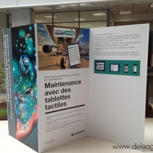 Expo impression directe — Impression de panneaux d’exposition sur mesure | Deleage