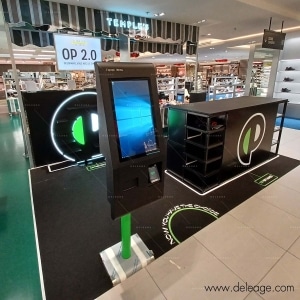 Meuble modulable stand grand magasin — Dans les coulisses d’un STAND aux GALERIES LAFAYETTE