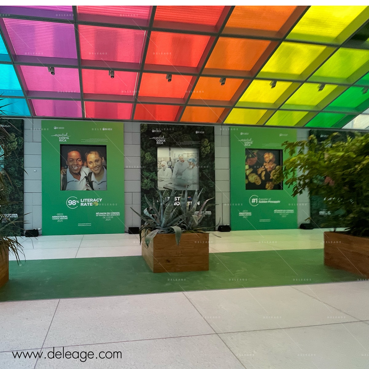Un DECOR EXCEPTIONNEL pour la réunion ministérielle de l’OCDE